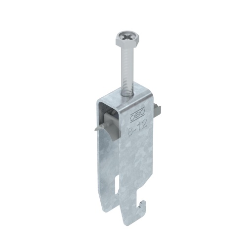 Abraçadeira BBS 2056 tripla 08-12mm Aço galvanizado por imersão a quente após maquinação