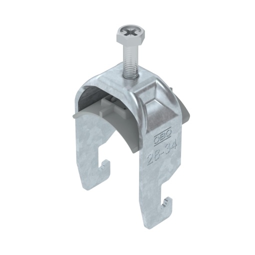 Abraçadeira BBS 2056 28-34mm Aço galvanizado por imersão a quente após maquinação