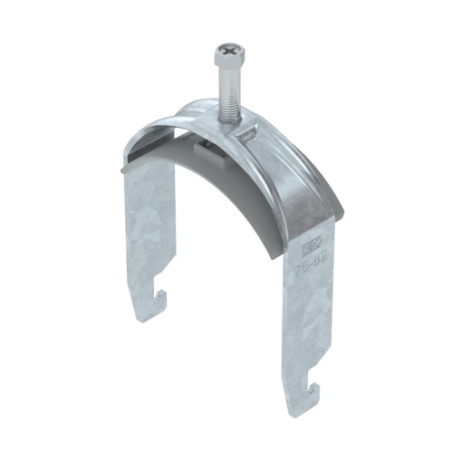 Abraçadeira BBS 2056 76-82mm Aço galvanizado por imersão a quente após maquinação