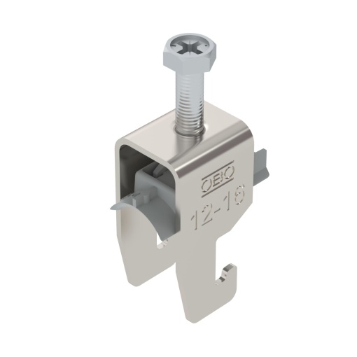 Abraçadeira BBS 2056 12-16mm Aço inoxidável, livre de ferrugem A2 1.4301 brilhante, pós-tratamento