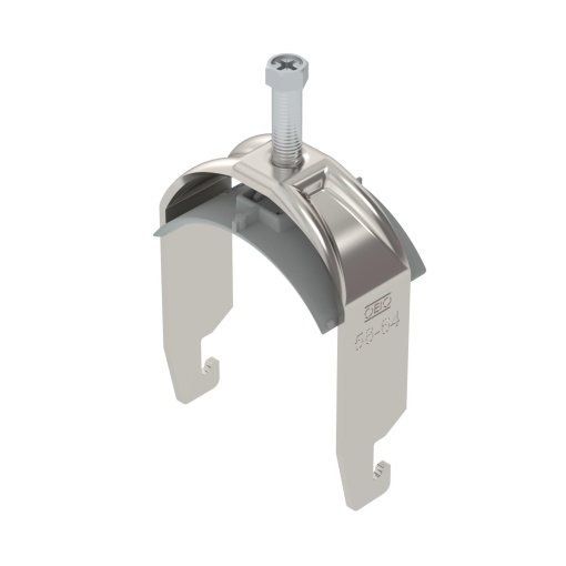 Abraçadeira BBS 2056 58-64mm Aço inoxidável, livre de ferrugem A2 1.4301 brilhante, pós-tratamento