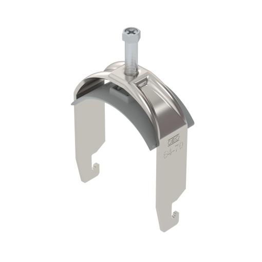Abraçadeira BBS 2056 64-70mm Aço inoxidável, livre de ferrugem A2 1.4301 brilhante, pós-tratamento