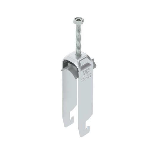 Abraçadeira BBS 2056 tripla 16-22mm Alumínio