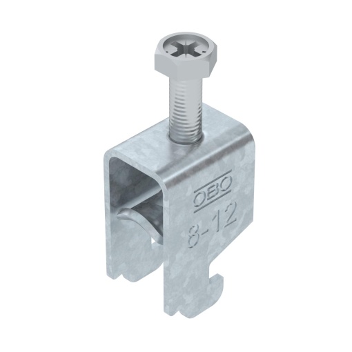Abraçadeira BBS 2056 08-12mm Aço galvanizado por imersão a quente após maquinação