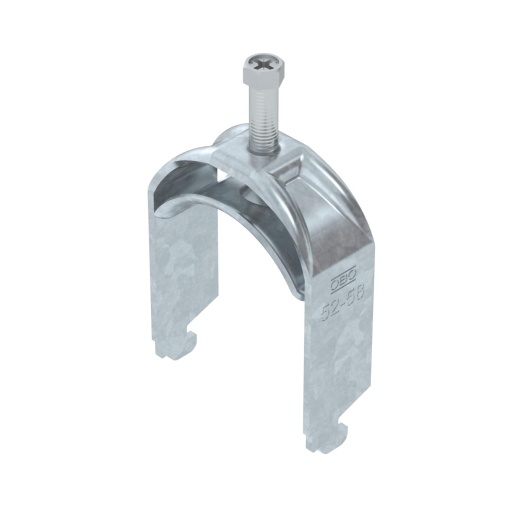 Abraçadeira BBS 2056 52-58mm Aço galvanizado por imersão a quente após maquinação