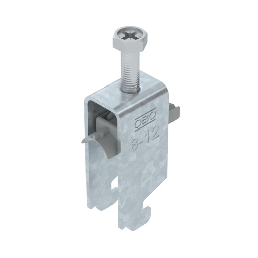 Abraçadeira BBS 2056 dupla 08-12mm Aço galvanizado por imersão a quente após maquinação