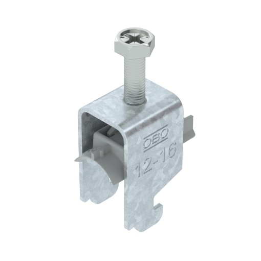 Abraçadeira BBS 2056 dupla 12-16mm Aço Galvanizado por imersão a quente após maquinação