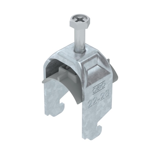 Abraçadeira BBS 2056 22-28mm Aço galvanizado por imersão a quente após maquinação