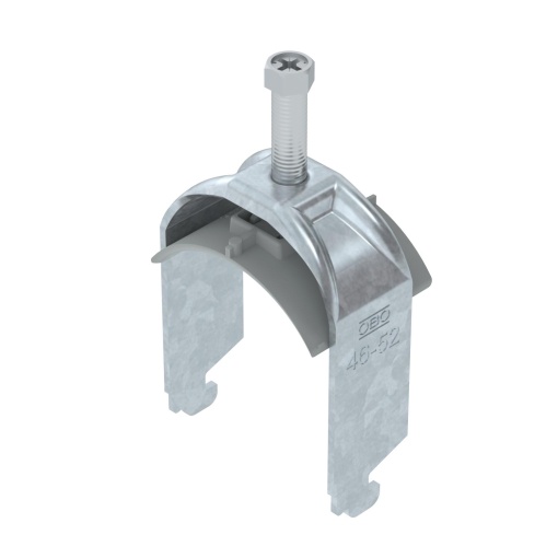 Abraçadeira BBS 2056 46-52mm Aço galvanizado por imersão a quente após maquinação