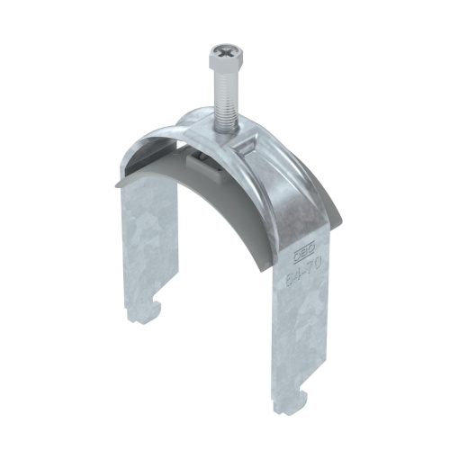 Abraçadeira BBS 2056 64-70mm Aço galvanizado por imersão a quente após maquinação