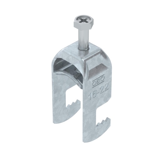Abraçadeira BBS 2056 16-22mm Aço galvanizado por imersão a quente após maquinação