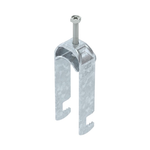 Abraçadeira BBS 2056 dupla 28-34mm Aço Galvanizado por imersão a quente após maquinação