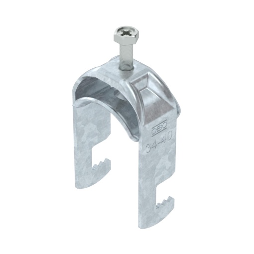 Abraçadeira BBS 2056 34-40mm Aço Galvanizado por imersão a quente após maquinação