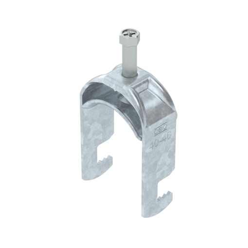 Abraçadeira BBS 2056 40-46mm Aço Galvanizado por imersão a quente após maquinação