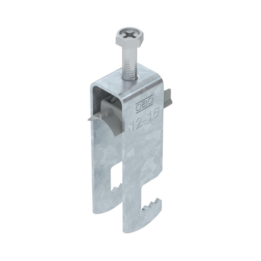 Abraçadeira BBS 2056 dupla 12-16mm Aço galvanizado por imersão a quente após maquinação