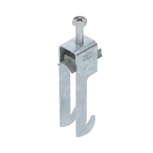 Abraçadeira BBS 2056 12-16mm Aço galvanizado por imersão a quente após maquinação