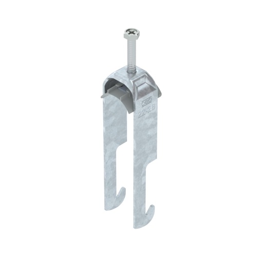 Abraçadeira BBS 2056 dupla 22-28mm Aço galvanizado por imersão a quente após maquinação