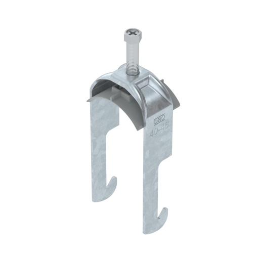 Abraçadeira BBS 2056 40-46mm Aço galvanizado por imersão a quente após maquinação