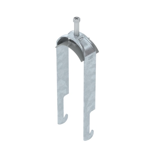 Abraçadeira BBS 2056 dupla 52-58mm Aço galvanizado por imersão a quente após maquinação
