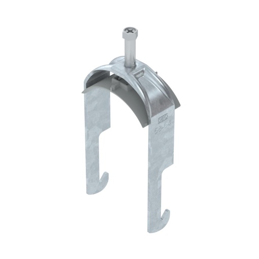 Abraçadeira BBS 2056 58-64mm Aço galvanizado por imersão a quente após maquinação