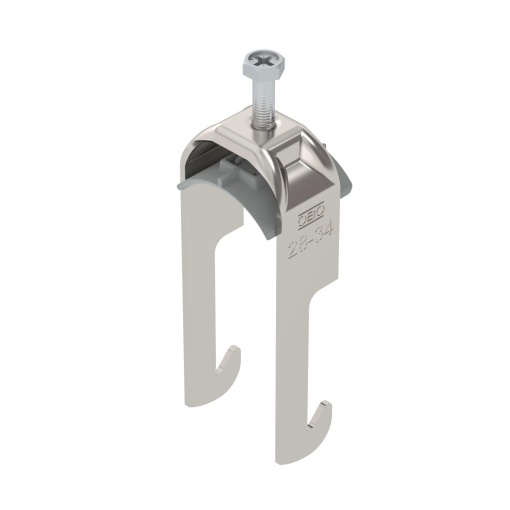 Abraçadeira BBS 2056 28-34mm Aço inoxidável, livre de ferrugem A2 1.4301 brilhante, pós-tratamento