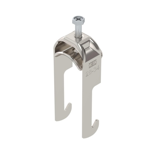 Abraçadeira BBS 2056 28-34mm Aço inoxidável, livre de ferrugem A2 1.4301 brilhante, pós-tratamento