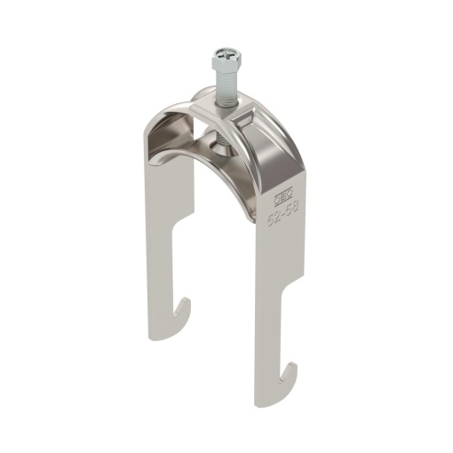 Abraçadeira BBS 2056 52-58mm Aço inoxidável, livre de ferrugem A2 1.4301 brilhante, pós-tratamento