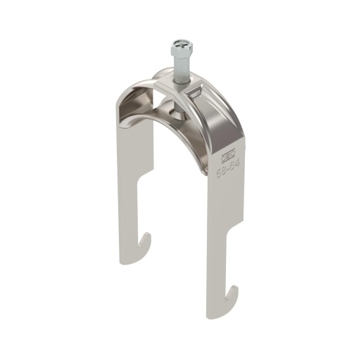 Abraçadeira BBS 2056 58-64mm Aço inoxidável, livre de ferrugem 1.4301 A2 1.4301 brilhante, pós-tratamento