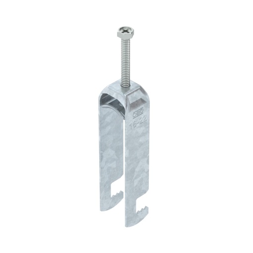 Abraçadeira BBS 2056 tripla 16-22mm Aço Galvanizado por imersão a quente após maquinação