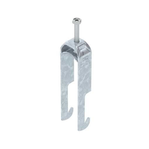 Abraçadeira BBS 2056 dupla 22-28mm Aço Galvanizado por imersão a quente após maquinação