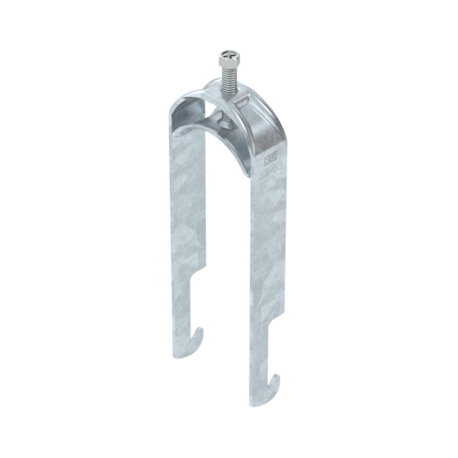 Abraçadeira BBS 2056 dupla 52-58mm Aço Galvanizado por imersão a quente após maquinação