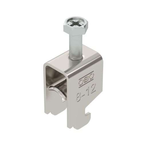 Abraçadeira BBS 2056 8-12mm Aço inoxidável, livre de ferrugem 1.4301 A2 1.4301 brilhante, pós-tratamento