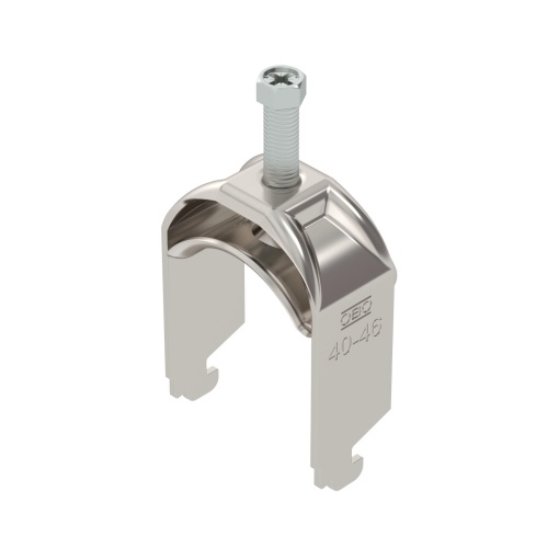 Abraçadeira BBS 2056 40-46mm Aço inoxidável, livre de ferrugem 1.4301 A2 1.4301 brilhante, pós-tratamento