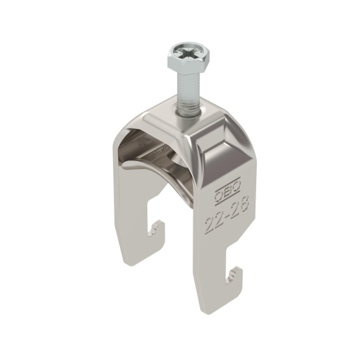 Abraçadeira BBS 2056 22-28mm Aço inoxidável, livre de ferrugem 1.4301 A2 1.4301 brilhante, pós-tratamento