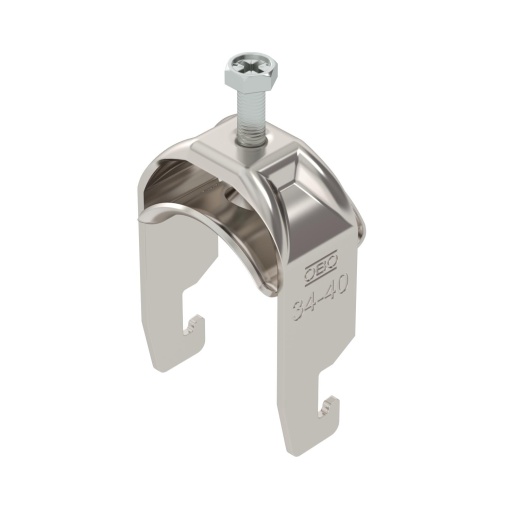 Abraçadeira BBS 2056 34-40mm Aço inoxidável, livre de ferrugem 1.4301 A2 1.4301 brilhante, pós-tratamento