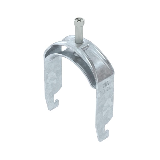 Abraçadeira BBS 2056 70-76mm Aço inoxidável, livre de ferrugem 1.4301 A2 1.4301 brilhante, pós-tratamento