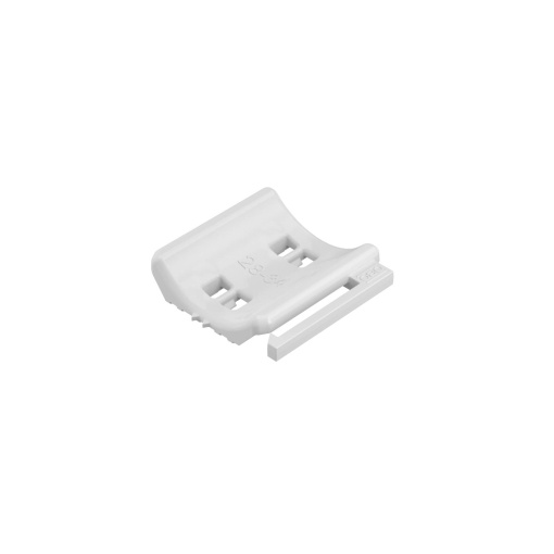 Contraplaca universal combinável com placa dupla 28-34mm Polipropileno cinzento claro RAL 7035
