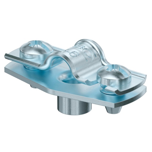 Abraçadeira metálica com rosca M6 5-6mm Aço eletrozincado