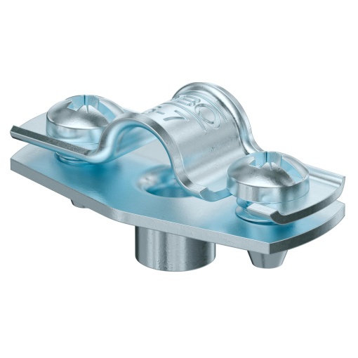 Abraçadeira metálica com rosca M6 6-7mm Aço eletrozincado