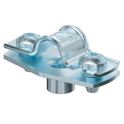 Abraçadeira metálica com rosca M6 7-8mm Aço eletrozincado