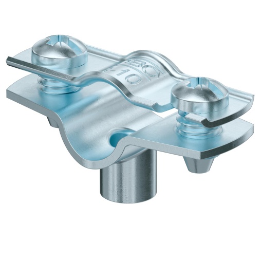 Abraçadeira metálica com rosca M6 8-10mm Aço eletrozincado