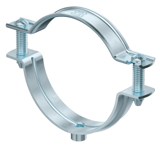 Abraçadeira metálica com rosca M6 53-63mm Aço eletrozincado
