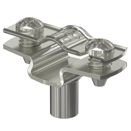 Abraçadeira metálica com rosca M6 8-10mm Aço inoxidável A4 1.4571