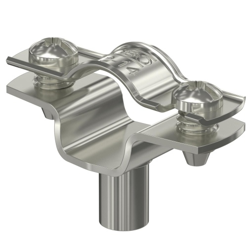 Abraçadeira metálica com rosca M6 12-14mm Aço inoxidável A4 1.4571