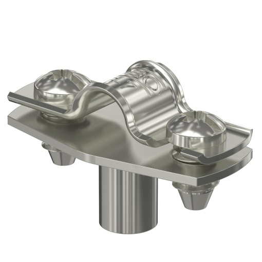 Abraçadeira metálica com rosca M6 6-7mm Aço inoxidável, livre de ferrugem A2 1.4301