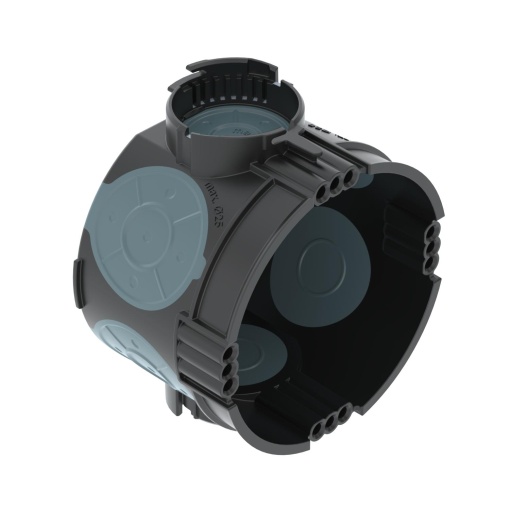 Caixa de aparelhagem UP hermética Ø60mm, H46mm Polypropylen  Thermoplastisches Elastomer deep black  blue grey