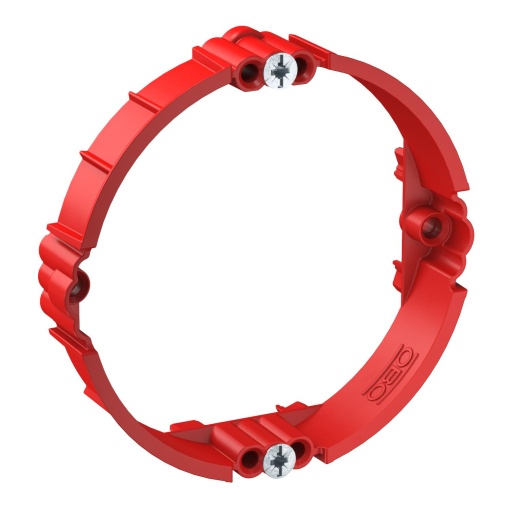 Anel de nivelamento UP para caixa de encastrar Ø60mm, H12mm Poliestireno Signal red