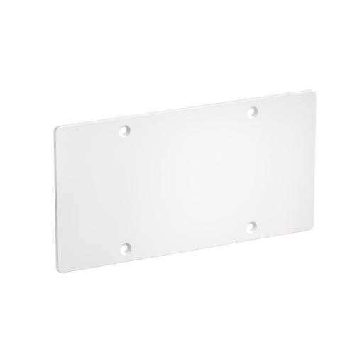 Tampa UPHW versão dupla 145x75x2 Policarbonatoacrilonitrila-butadieno-estireno branco