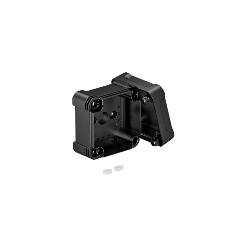 Caixa vazia 114x114x78 Policarbonato preto RAL 9011