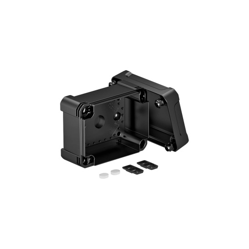 Caixa vazia 150x116x86 Policarbonato preto RAL 9011